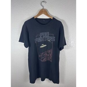 Foo Fighters 2015 North American Tour UFO Graphic Band T-Shirt Men's